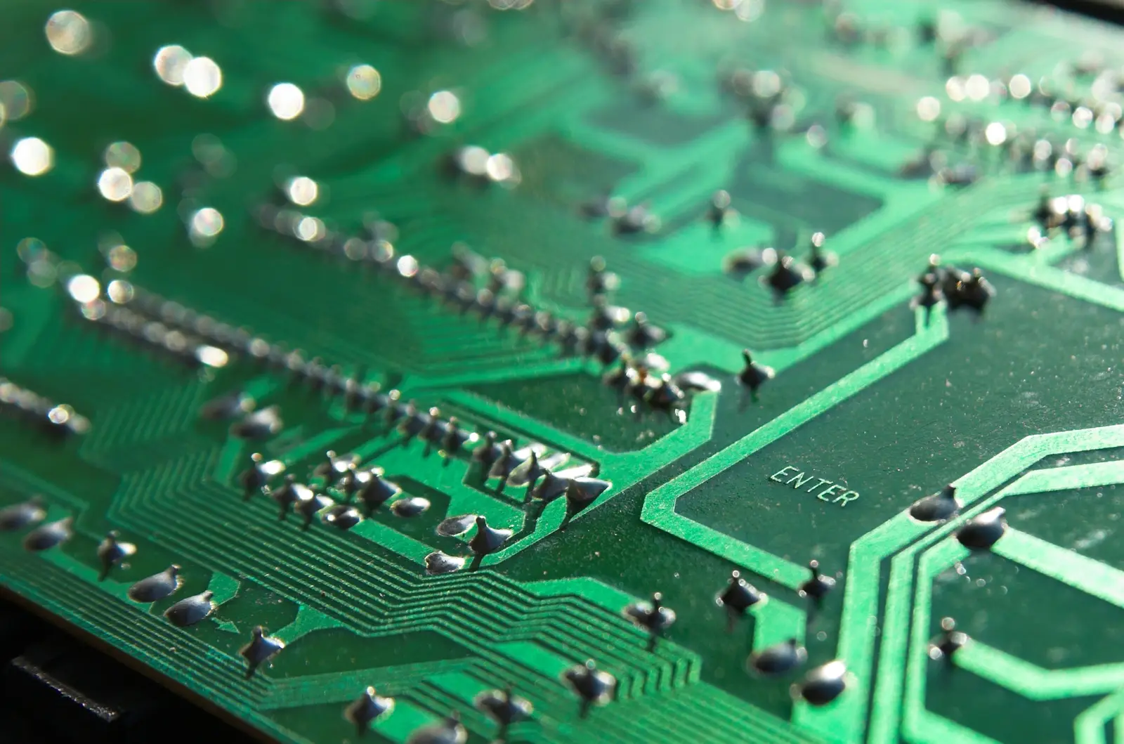 Populated circuit board